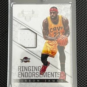 LeBron James 2014-15 Panini Excalibur Ringing Patch Relic NBA