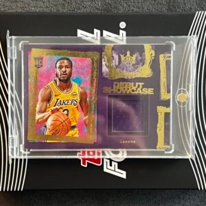 Bronny James Jr. Rookie RC Lakers Patch Relic 2024-25 Pannini Court Kings NBA