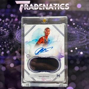 Victor Wembanyama 10/35 Rookie RC 2024 Topps Motifi Player Worn Relic Memorabilia