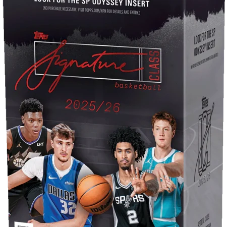 2025-26 Topps Signature Class Basketball - Value Box
