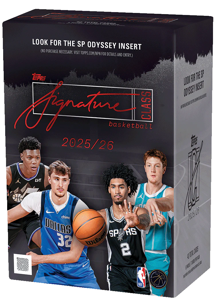 2025-26 Topps Signature Class Basketball - Value Box