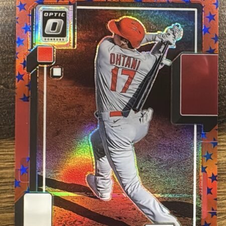 Shohei Ohtani 2022 Panini Donruss Optic 20/25 Liberty Prizm LA Angels / Dodgers