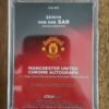 Edwin Van Der Sar 2025 Manchester United Topps Chrome Deluxe Rose Gold Auto /35