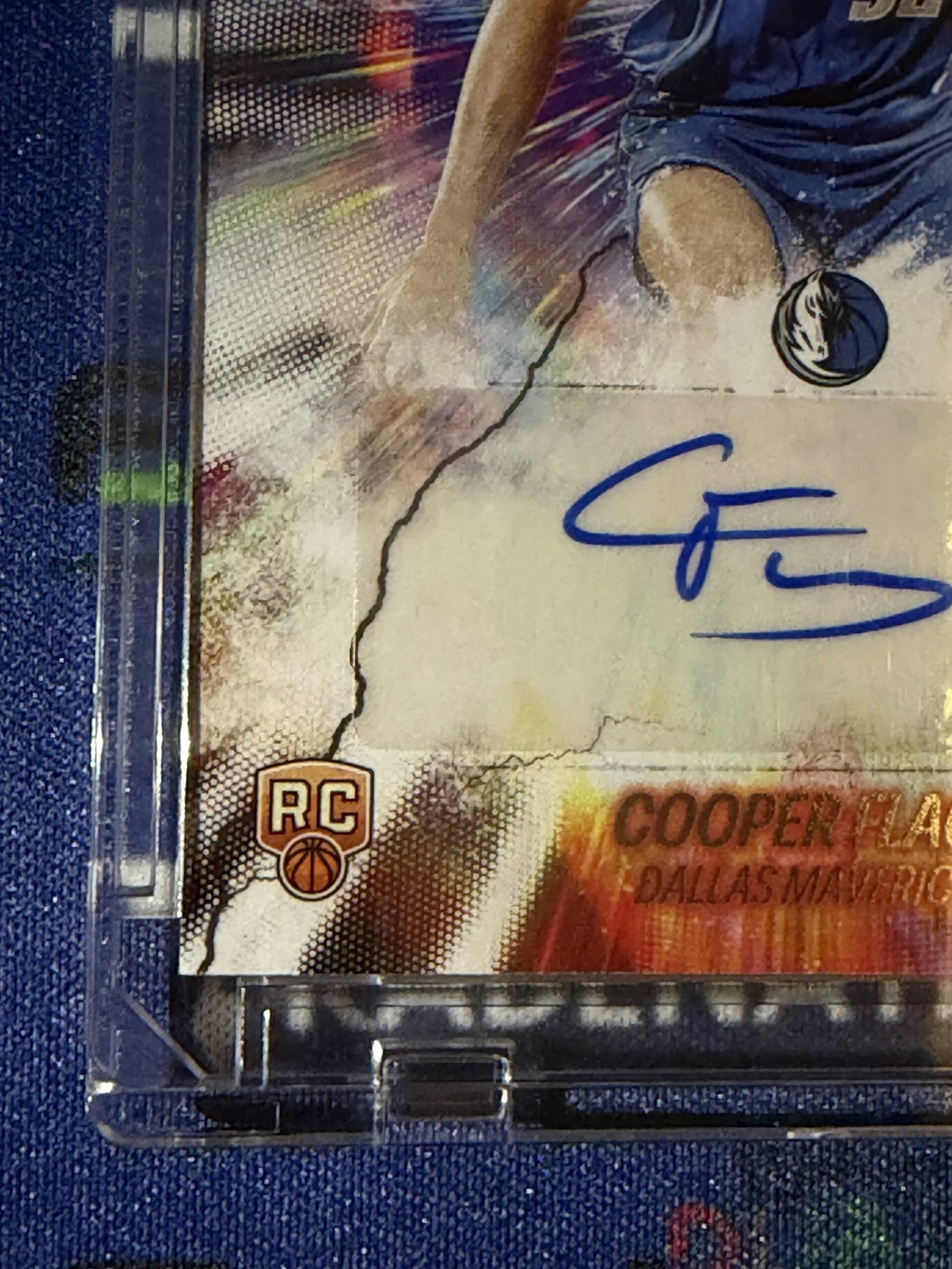 2025-26 Topps Cooper Flagg #HM-CF Havoc Marks Rookie RC Auto Mavericks NBA MVP
