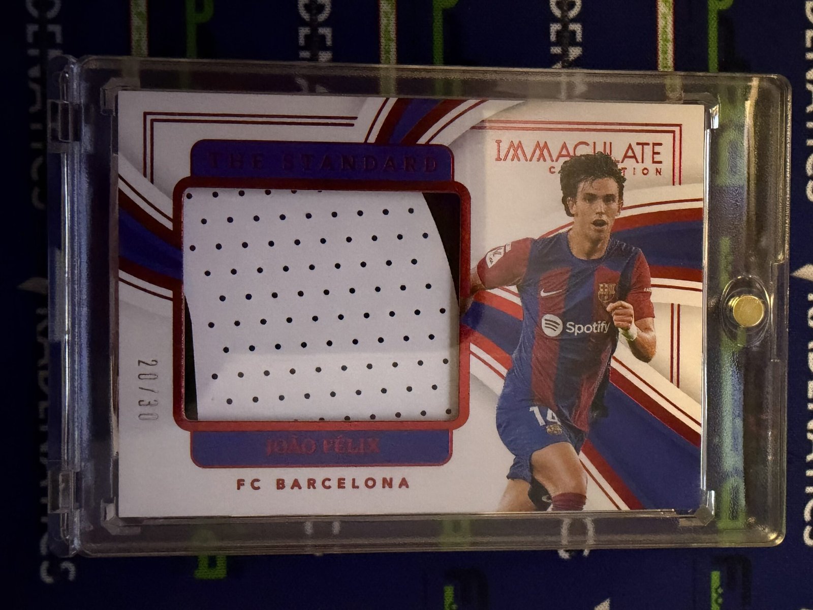 2023-24 Panini Immaculate The Standard /30 Joao Felix Memorabilia Patch Relic