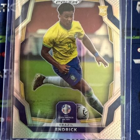 2023/24 Panini Prizm Copa America Silver Refrector Endrick #24 Rookie RC