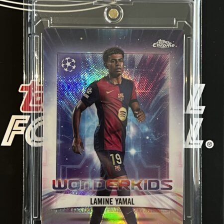 Lamine Yamal FC Barcelona 2024-25 Topps Chrome Wonderkids Edition Limited RARE
