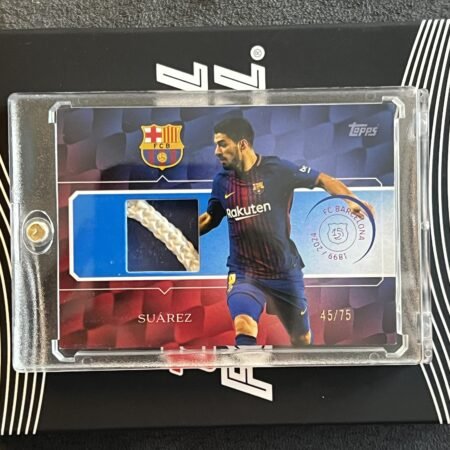 Luis Suarez 45/75 Topps 125 Year Anniversary FC Barcelona Relic RARE Limited