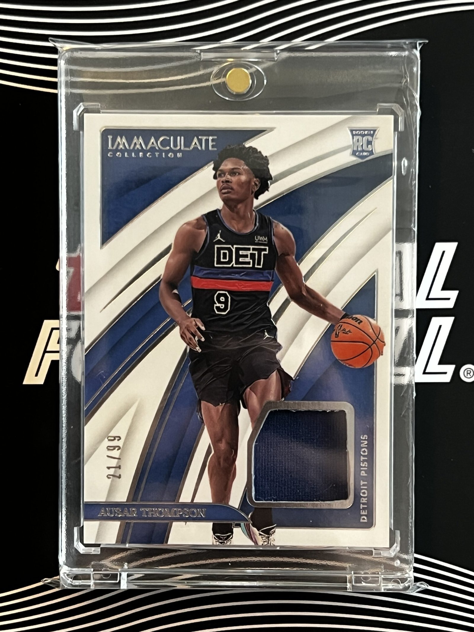 Ausar Thompson 2023-24 Panini Immaculate Collection Gu Patch RC /99 #SWA-AUS