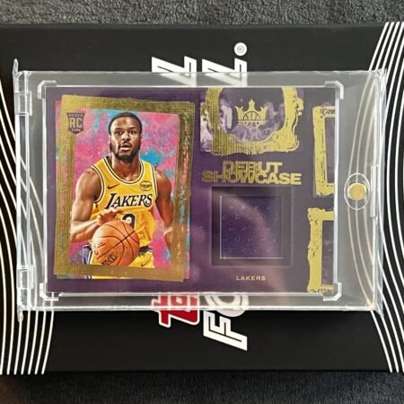 Bronny James Jr. Rookie RC Lakers Patch Relic 2024-25 Pannini Court Kings NBA