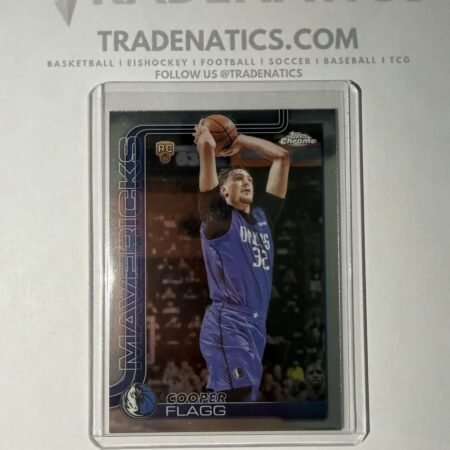 2025-2026 Topps Chrome Cooper Flagg RC Rookie Card Mavericks RC #251 NBA MVP