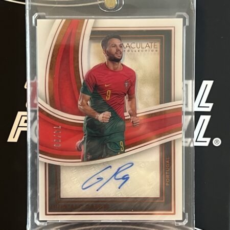 Goncalo Ramos 74/99 Auto 2023-24 Panini Immaculate Collection RARE Limited