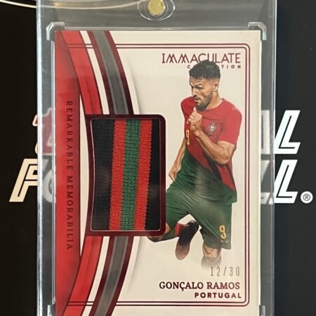 Goncalo Ramos 12/30 Patch Relic 2023-24 Panini Immaculate Memorable RARE