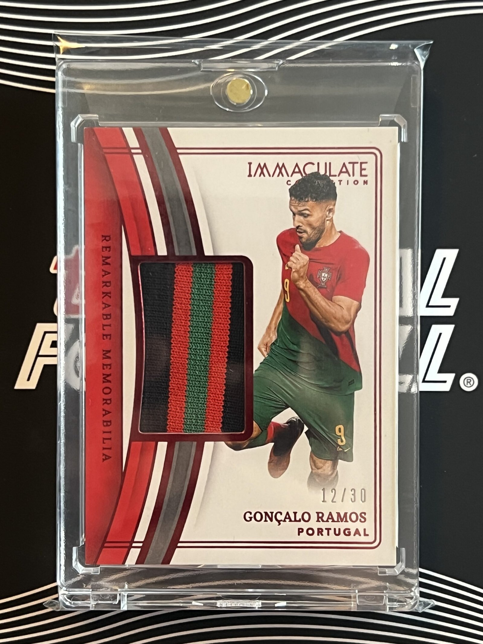 Goncalo Ramos 12/30 Patch Relic 2023-24 Panini Immaculate Memorable RARE