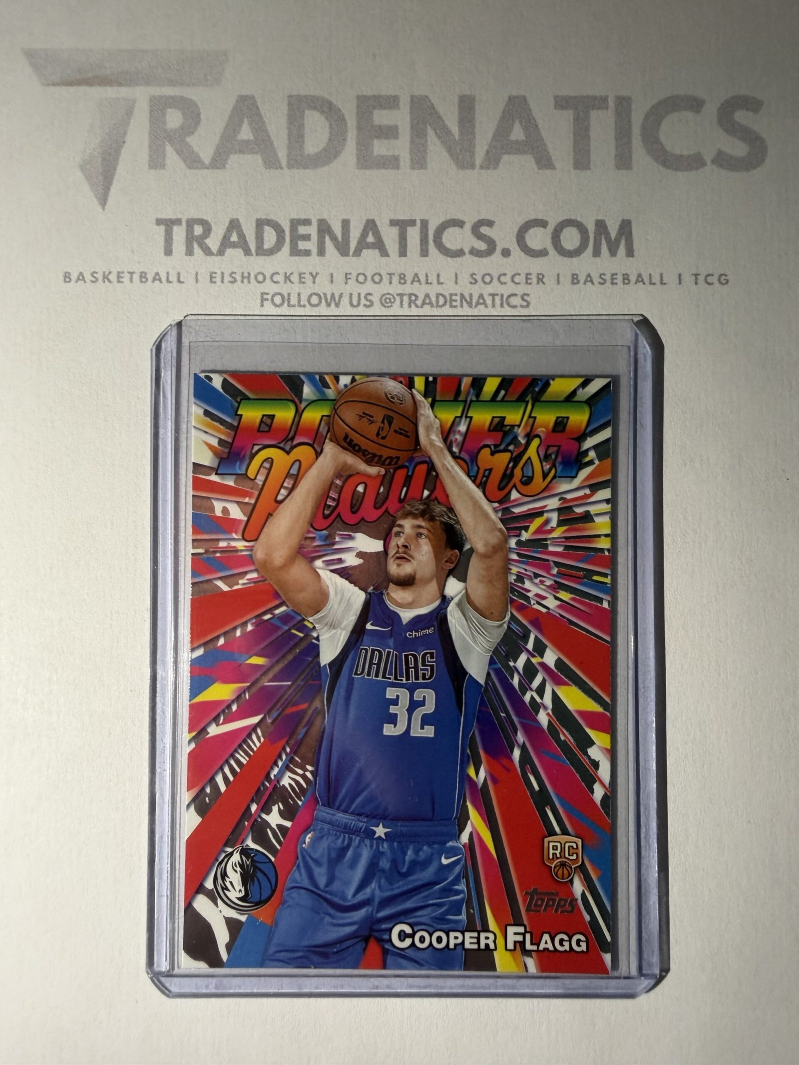 2025-26 Topps - Power Players Cooper Flagg #PP-16 Insert Rc Rookie NBA MVP