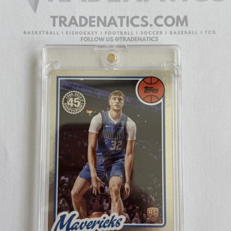 2025-26 Topps Cooper Flagg Silver Foil 45th Anniversary Rookie Card RC #80BK-51