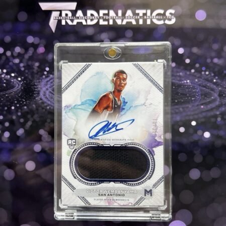 Victor Wembanyama Auto 10/35 RC Rookie Relic Jersey 2023-24 Topps Motif NBA Rare