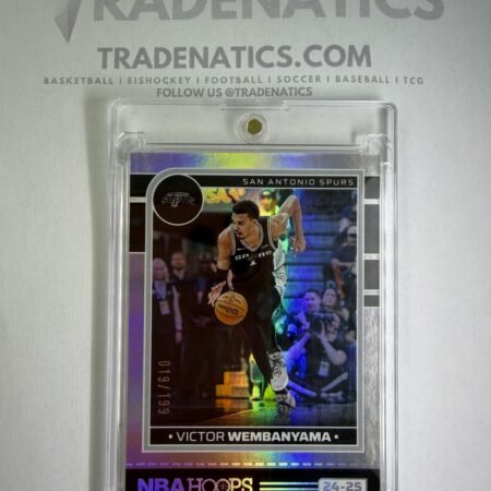 Victor Wembanyama 2024 Panini Hopps 19/199 RARE Limited Rookie RC Of The Year San Antonio Spurs
