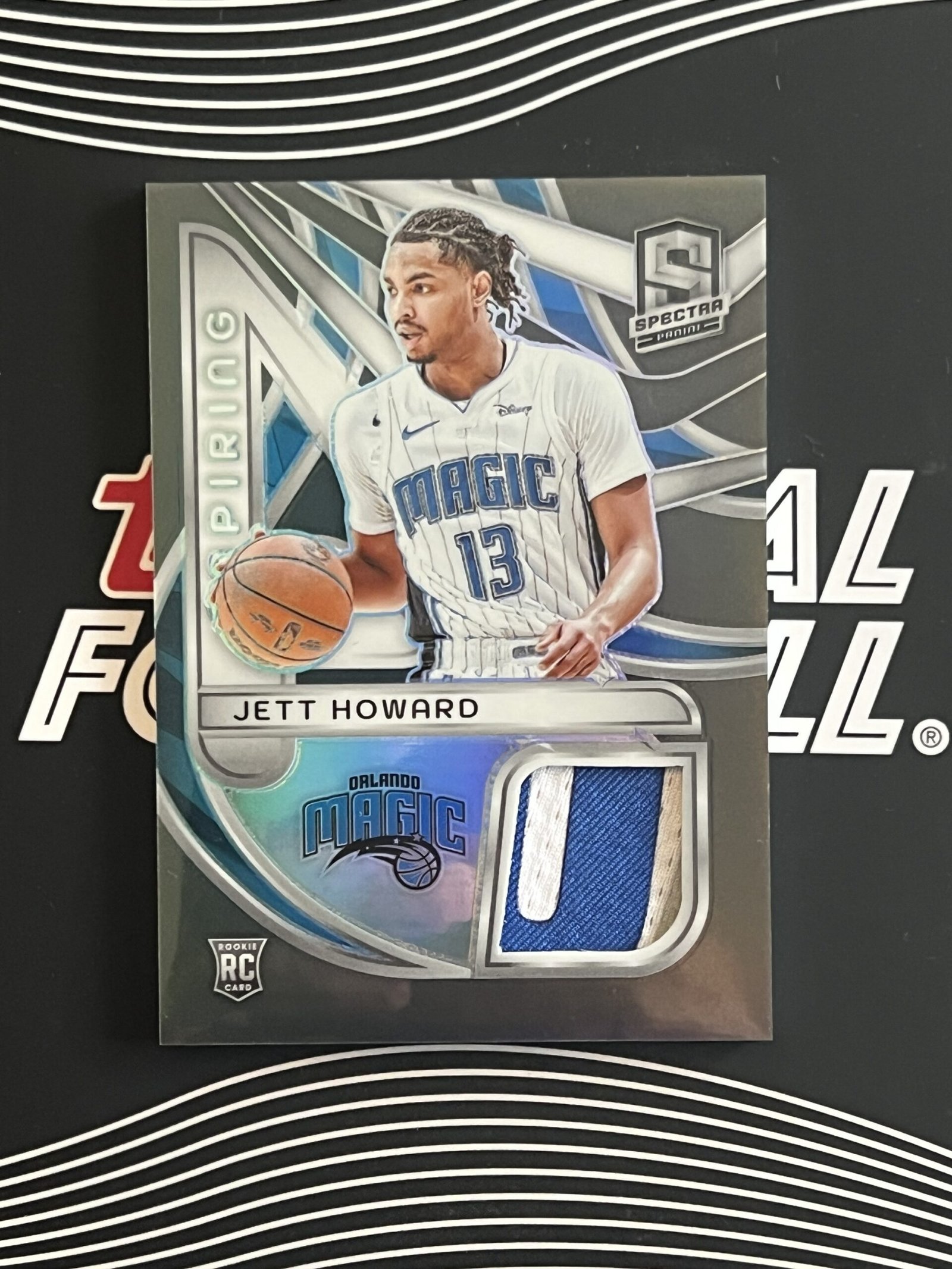 2023-24 Panini Spectra Aspiring Patches Silver #17 Jett Howard Jersey /149
