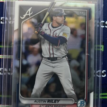 2020 Topps Bowman Chrome - Austin Riley #38 Atlanta Braves Serial #/499