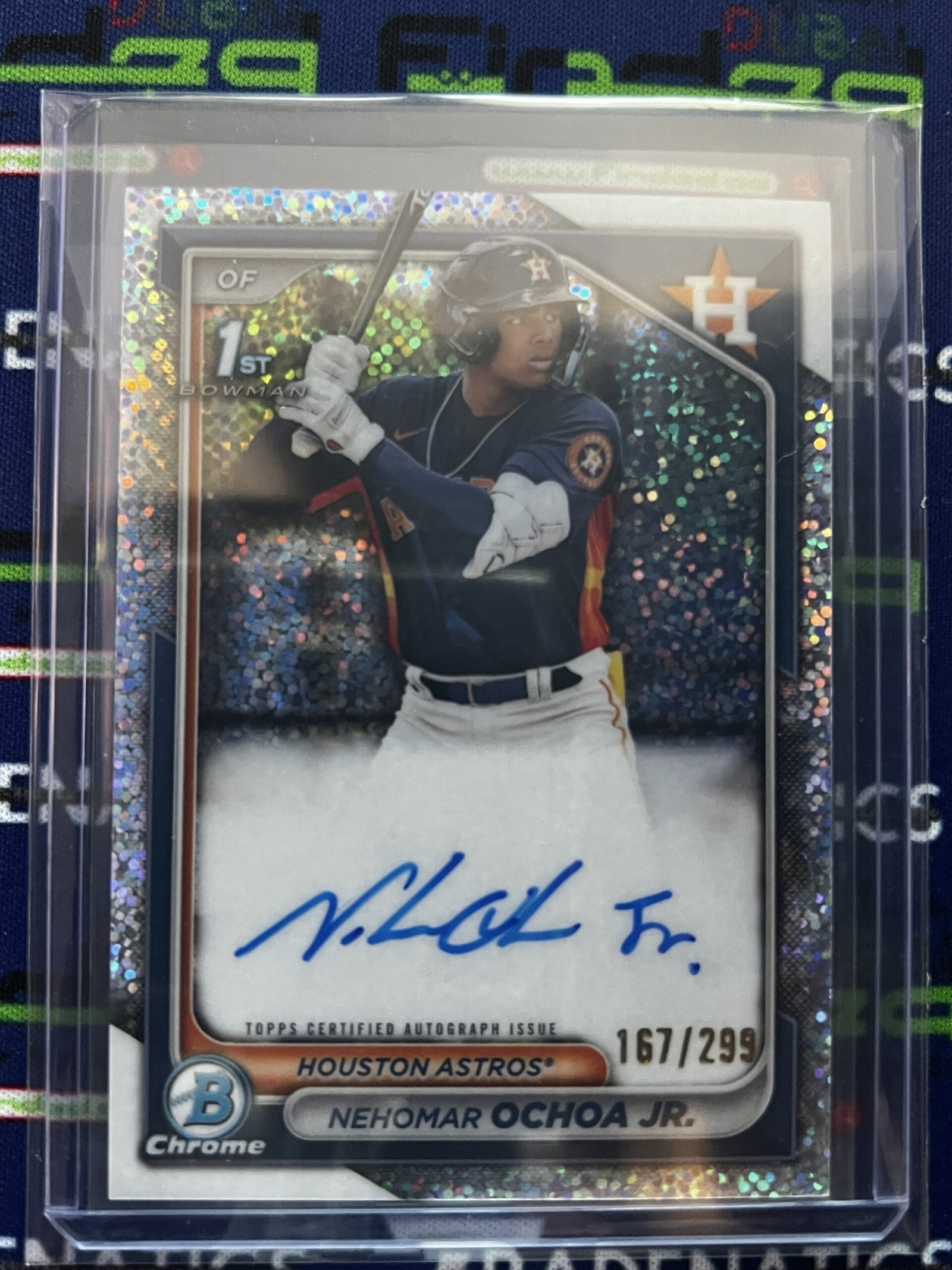 2024 Bowman Chrome - Prospect Auto Autographs Nehomar Ochoa Jr. /299 #CPA - NOC