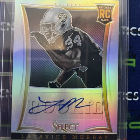 2013 Panini Select - Latavius Murray #273 Silver Prizm Rookie RC Auto /199