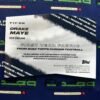 Drake Maye RC Rookie 2024 Topps Chrome Football First Year Fabric Patch NFL