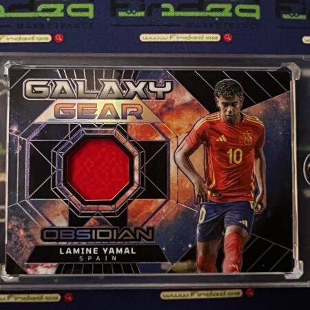 Lamine Yamal Galaxy Gear Patch /50 2024-25 Panini Obsidian Spain SSP