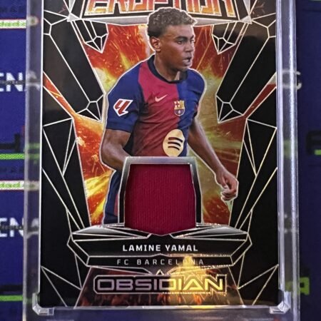 PANINI OBSIDIAN 2024-25 LAMINE YAMAL ERUPTION PATCH /199 ER-LY BARCELONA