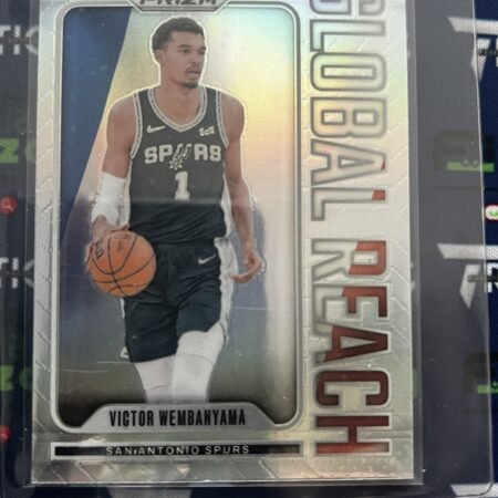 2024-25 Panini Prizm - Global Reach Victor Wembanyama #9 Silver Prizm