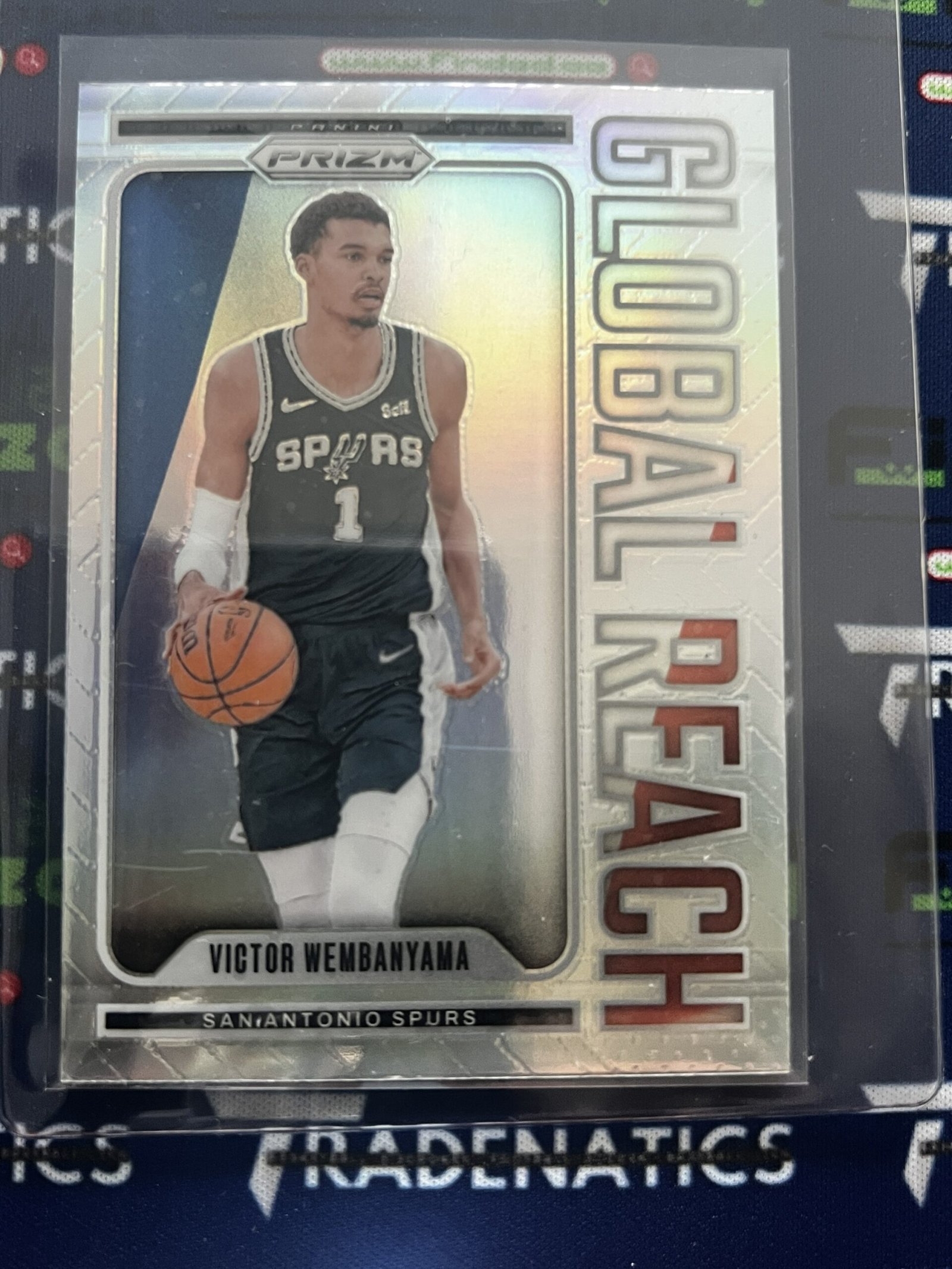 2024-25 Panini Prizm - Global Reach Victor Wembanyama #9 Silver Prizm