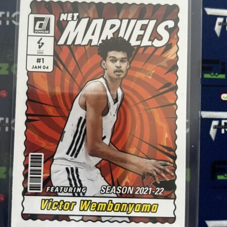 2023-24 Panini Donruss EuroLeague - Net Marvels Victor Wembanyama #1 (RC)