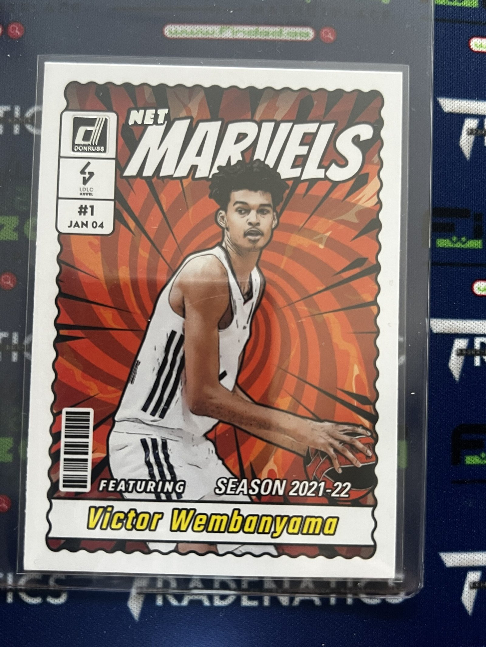 2023-24 Panini Donruss EuroLeague - Net Marvels Victor Wembanyama #1 (RC)