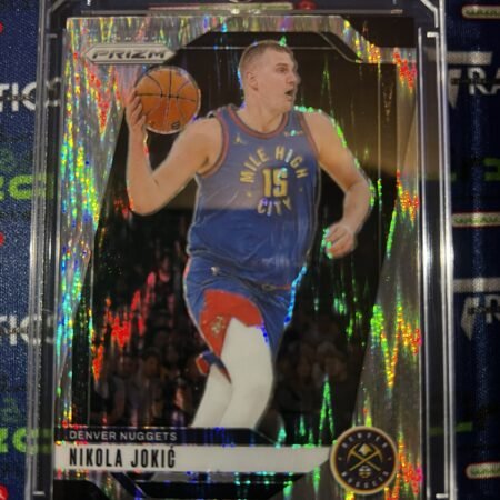 2024-25 Panini Prizm Nikola Jokic Silver Skewed Prizm /249 SP Nuggets NBA MVP