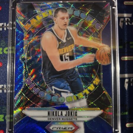 2024-25 NIKOLA JOKIC /175 PANINI PRIZM KALEIDOSCOPIC BLUE WAVE Denver Nuggets