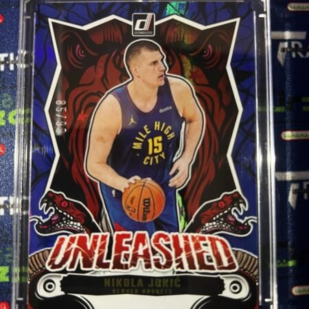 2024-25 Panini Donruss International Unleashed Nikola Jokic Blue Stars /99 NBA