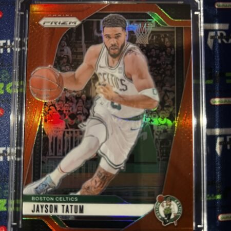 2024 Panini Prizm Jayson Tatum True Red Prizm /225 #103 Boston Celtics NBA MVP