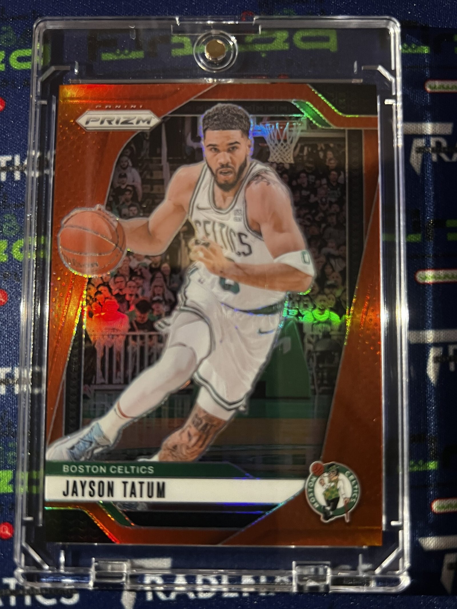 2024 Panini Prizm Jayson Tatum True Red Prizm /225 #103 Boston Celtics NBA MVP
