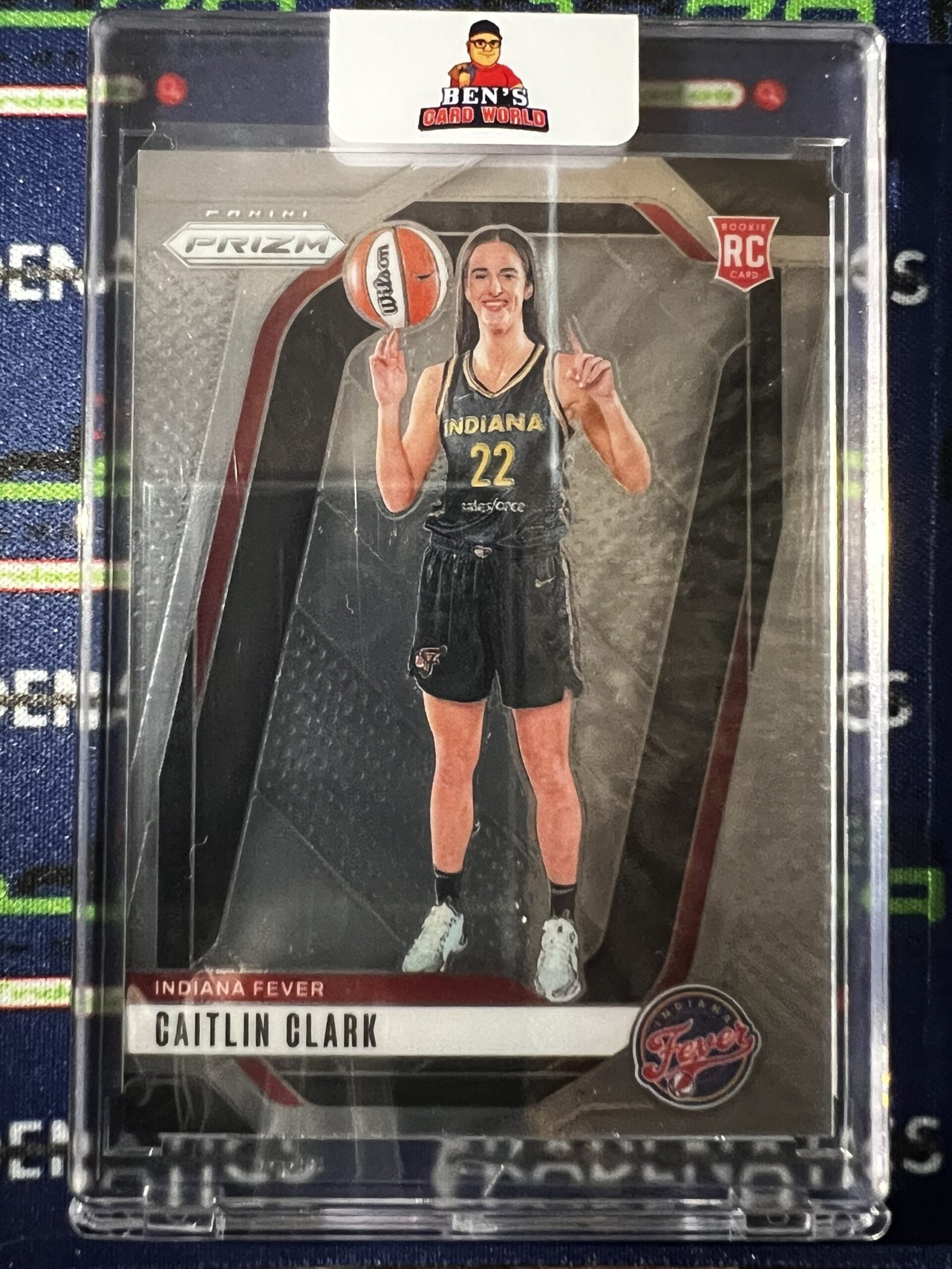 2024 Panini Prizm WNBA #145 CAITLIN CLARK RC Rookie Variation Indiana Fever NBA