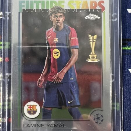 Topps Chrome Future Stars Lamine Yamal FC Barcelona UEFA Champions League 2023