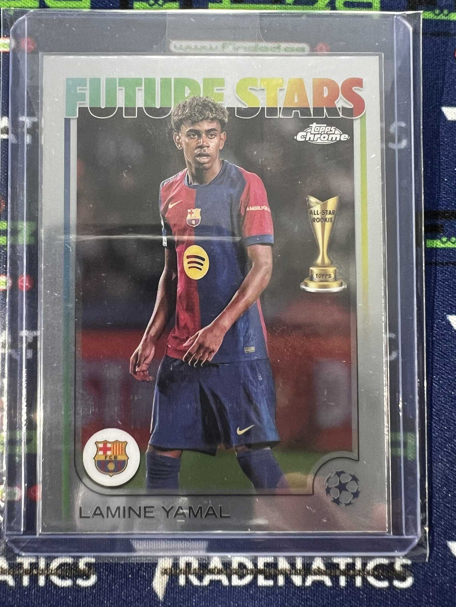 Topps Chrome Future Stars Lamine Yamal FC Barcelona UEFA Champions League 2023