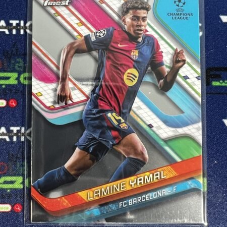 Lamine Yamal 2024-25 Topps Finest UCC #99 Rookie Base RC NM FC Barcelona