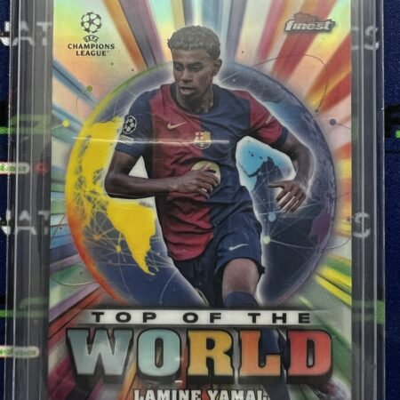 2024-25 Topps Finest Uefa Club Competitions - Top of the World Lamine Yamal