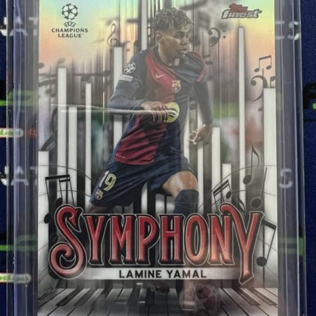 TOPPS - 2025 FC BARCELONA - TOPPS FINEST - SYMPHONY - LAMINE YAMAL #SY-19