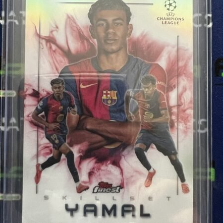 Lamine Yamal 2024-25 Topps Finest Skillset SK-3 FC Barcelona Rookie Style Insert