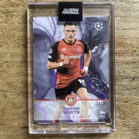 Florian Wirtz 11/25 Topps Marble Total Football Bayer Leverkusen FC Liverpool