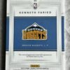 Kenneth Faried Patch 59/75 2015-16 Panini National Treasures NBA Trading Cards - Image 2