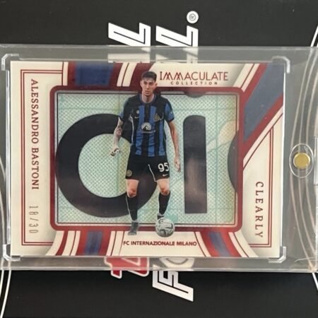 Alessandro Bastoni 18/30 Patch Relic 2023-24 Immaculate Collection RARE Limited