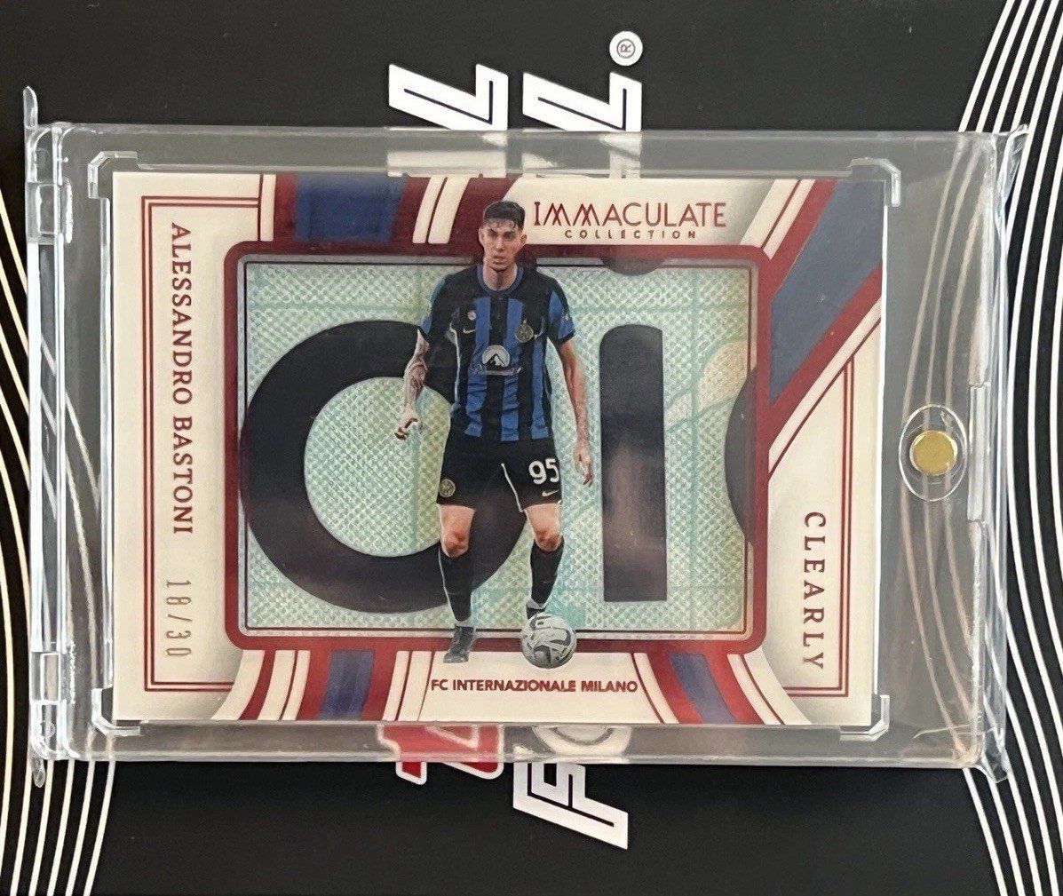 Alessandro Bastoni 18/30 Patch Relic 2023-24 Immaculate Collection RARE Limited