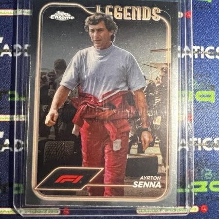 Topps Chrome Formel 1 2024 Ayrton Senna F1 Legends 198 Base Card Formula 1